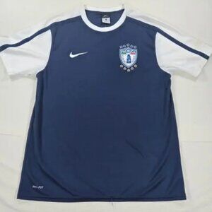 NWT Vintage 2009 Nike Pachuca Blue Short Sleeve Soccer Jersey Men's Size Large